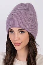 Жіноча шапка Flirt Міланія 56-58 бежева тауп