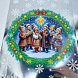 Пакети для подарунків, 20*35 см, "Святвечір", поліпропілен + срібло, фото 4