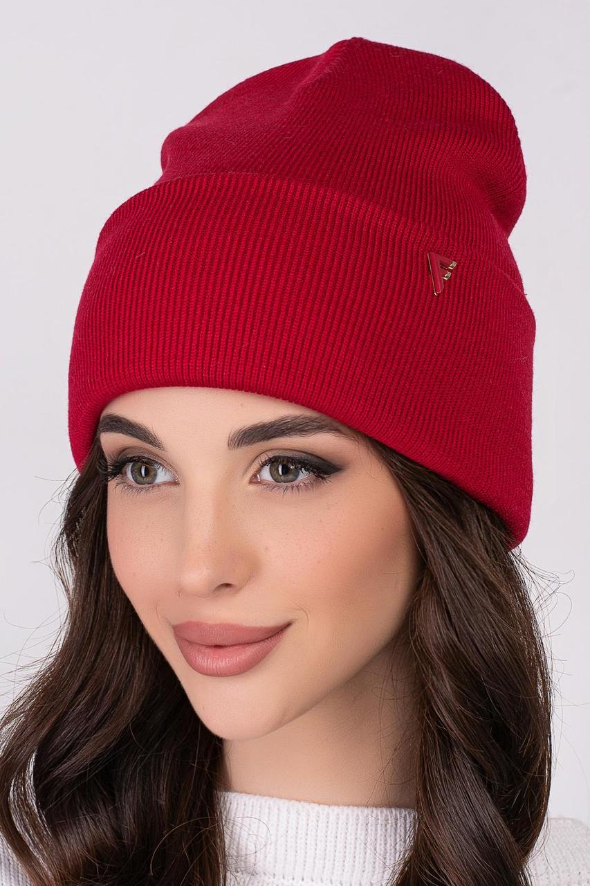 Жіноча шапка Flirt Стем 54-57 Червоний, фото 1