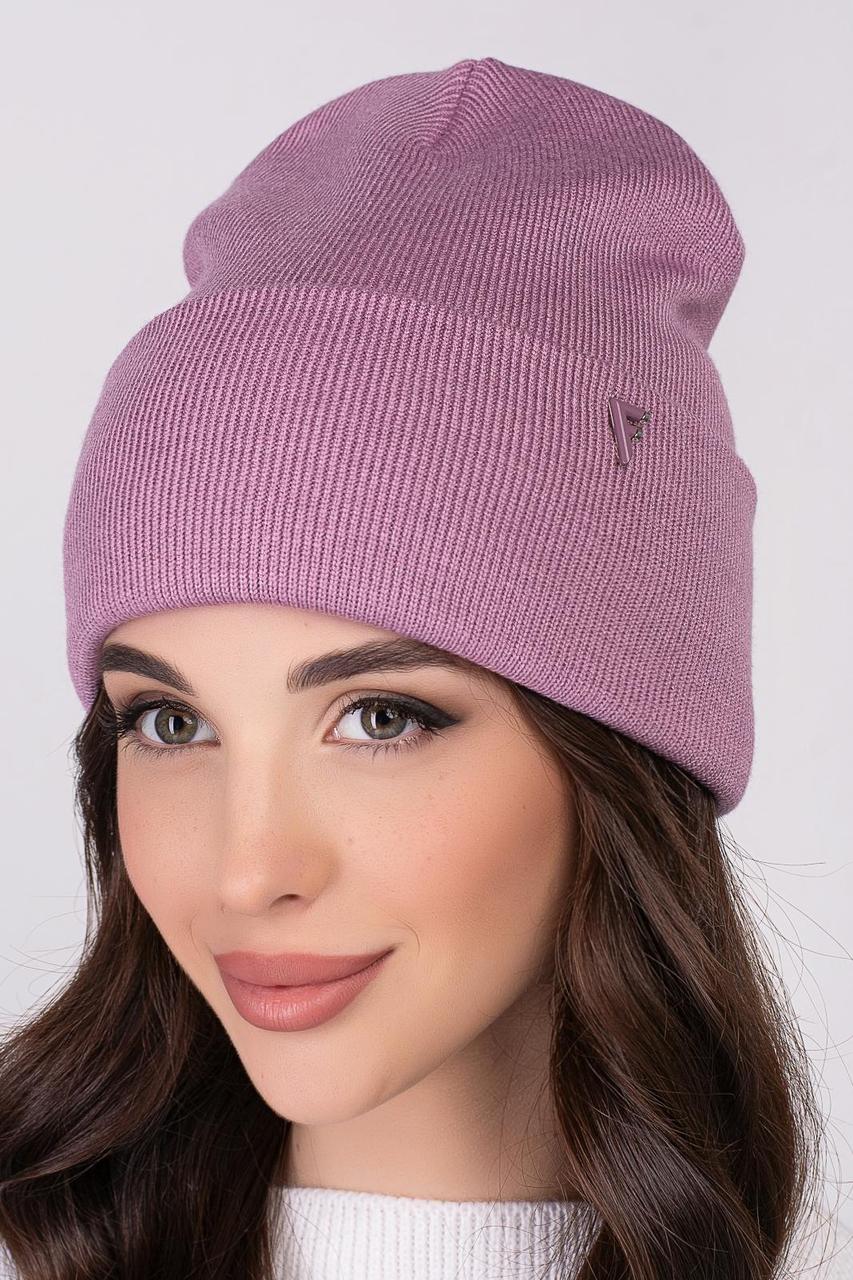 Жіноча шапка Flirt Стем 54-57 Ліловий, фото 1