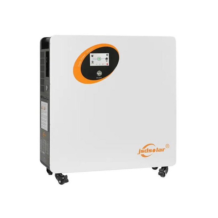 Зарядна станція з гібрідним інвертором 3000W (чистий синус) та вбудованим АКБ 24V 3072Вт/год 120А пересувна для живлення