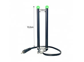 Стабілізатор вудилища FLACARP ARS2 LED-B з підсвіткою Зелений