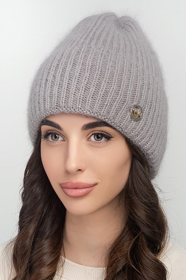 Жіноча шапка Flirt Токіо 54-58 Сірий, фото 1