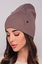 Жіноча шапка Flirt Франческа 54-57 Капучіно
