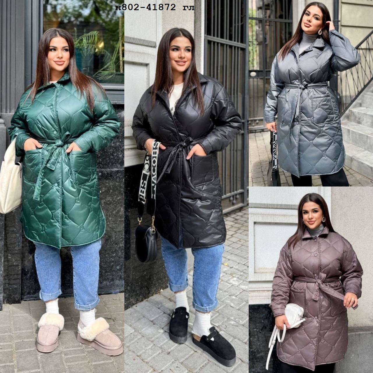 Трендова куртка норма та батал н802-41872 гл
