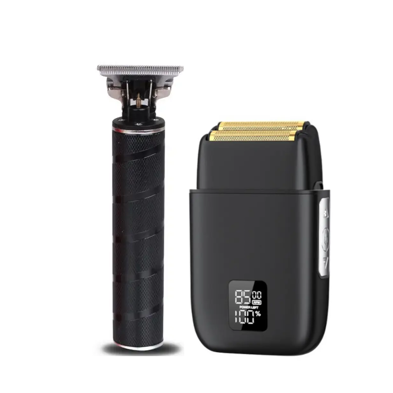 Комбо-набір Hots Professional &  HairTrimmer Cordless Skeleton, Black (HP2012-BK+HT 7870BK)