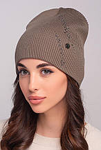 Жіноча шапка Flirt Франческа 54-57 Оливка