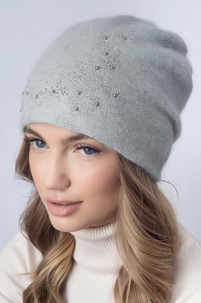 Жіноча шапка Flirt Ескада One size на флісі Дим, фото 1