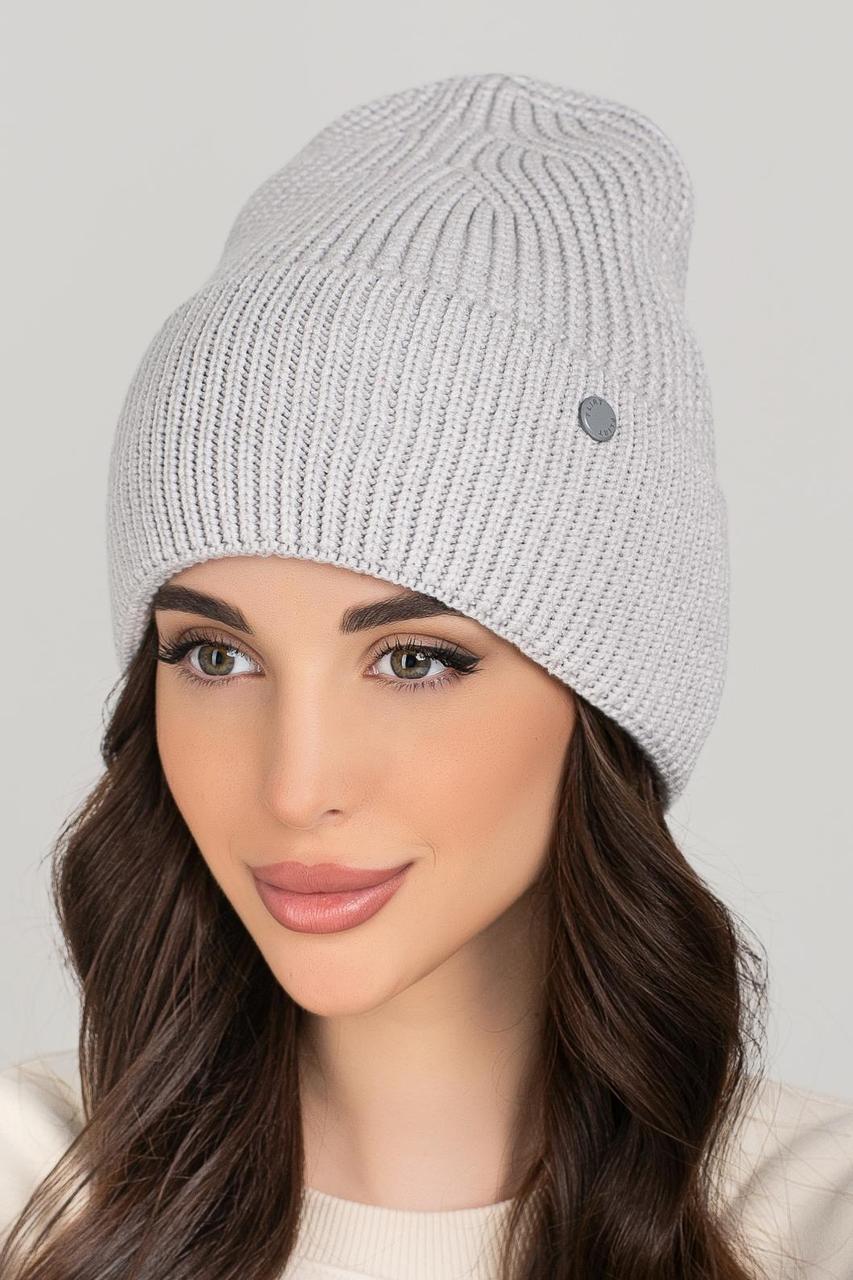 Жіноча шапка Фенікс 56-58 Димок, фото 1