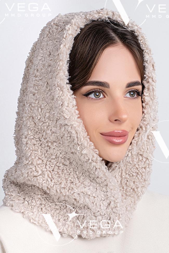 Жіночий капор Vega Каталіна 56-58 льон, фото 1