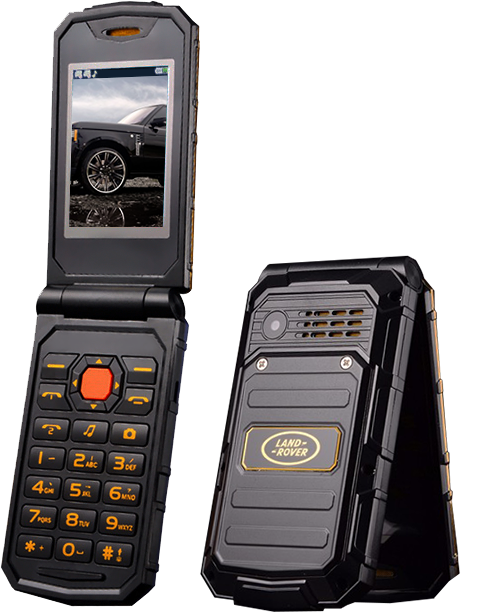 Land Rover G5 Flip (Tkexun G5), 2800 мА·год, сенсорний дисплей, 2 SIM, MP3. Протиударний телефон-розкладачка!