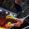 Кросівки Волейбольні Високі Чоловічі Asics METARISE 2 PARIS 1051A078-750 Safety Yellow/Black, фото 10