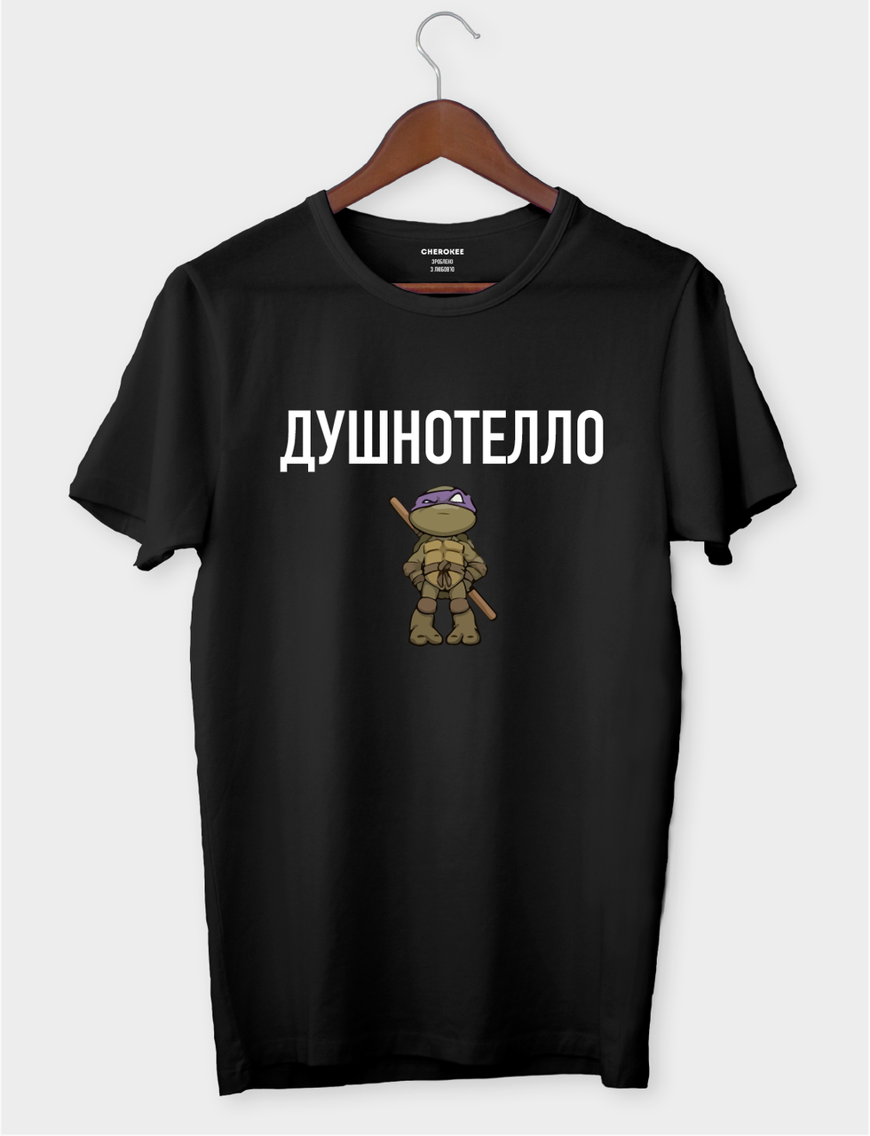 Футболка з принтом "Дошнотелло"