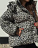 Жіноча куртка з леопардовим принтом, фото 5