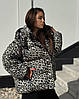 Жіноча куртка з леопардовим принтом, фото 3