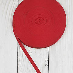 Кіперна стрічка хб, 10 мм. червона.