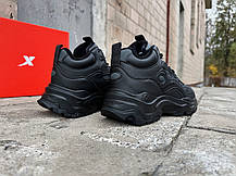 Чоловічі зимові кросівки напівчеревики з хутром Xtep Retro Shoes 977419370030 водонепроникні, фото 5