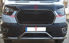 Окантовка на решітку Ford Transit Van 2019+ 4 шт.(TAN24)