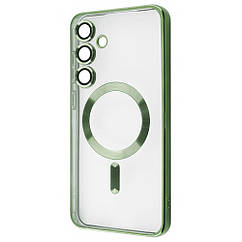 Чехол WAVE Metal Color Case with Magnetic Ring Samsung Galaxy S24 FE dark green