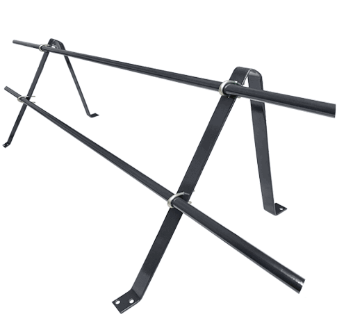 Покрівельні огорожі OBERIGE H600мм з Л-подібною стійкою колір RAL