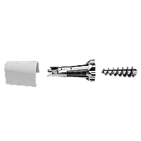 М'ЯСОРУБКА Liberton LMG-20TG02S єлектрична 2000Вт, 1,4кг/хв, реверс, аксесуари 11шт, колір нерж.+чорний, фото 10