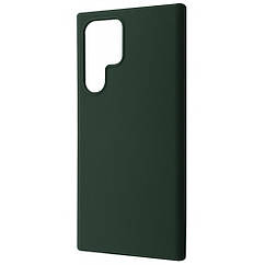 Чехол WAVE Full Silicone Cover Samsung Galaxy S22 Ultra midnight blue cyprus green