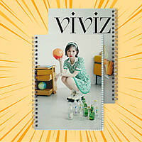 Зошит А5 48 арк. на пружині у клітинку 60 гр.м² Viviz 012