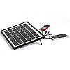 Портативна сонячна панель для заряджання гаджетів 15Вт / Сонячний зарядний пристрій для телефону, фото 4