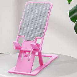 Складна підставка для телефону і планшета 4-13", S003 / Настільний тримач телефону / Підставка під телефон