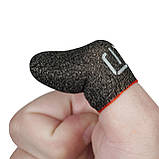 Напальчники ультратонкі безшовні INWORLD (1 пара 2 шт) для гри в телефоні смартфоні PUBG Arena Breakout CODm, фото 4