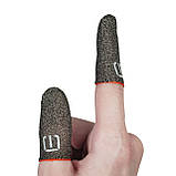 Напальчники ультратонкі безшовні INWORLD (1 пара 2 шт) для гри в телефоні смартфоні PUBG Arena Breakout CODm, фото 2