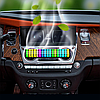 Музичний світильник в авто з дифузором, від USB, F1 / RGB еквалайзер в машину / Автомобільна підсвітка, фото 3