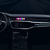 Музичний світильник в авто з дифузором, від USB, F1 / RGB еквалайзер в машину / Автомобільна підсвітка, фото 7