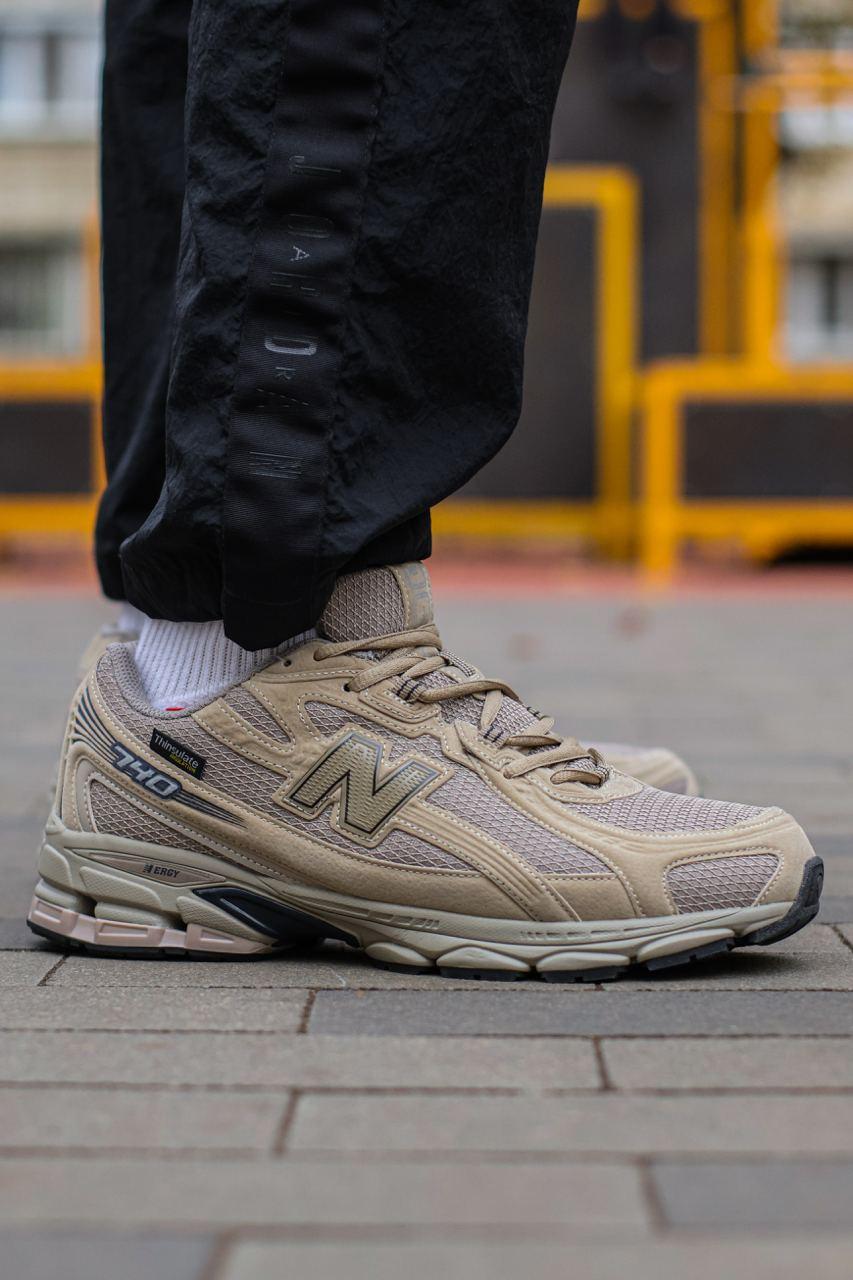 Зимові Кросівки New Balance 740 Thinsulate Beige Termo Gore-Tex | бежеві, розміри 41–45, фото 1