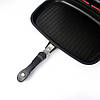 Подвійна сковорода гриль 32 см, Double grill Pan / Сковорідка гриль / Антипригарна сковорода, фото 6