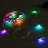 Світлодіодна стрічка від USB 20м RGB з Bluetooth + Пульт, Кольорова / Смарт гірлянда для дому / Розумна лед стрічка, фото 9