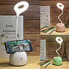 Настільний світильник у вигляді кільця ТО-00124 / Портативна настільна лампа, фото 7
