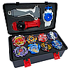 Кейс-бокс для дзиги 8в1 з ручкою, Beyblade Burst BB2 / Бейблейд бокс / Кейс бейблейд / Валіза для бейблейд, фото 3