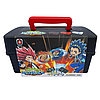 Кейс-бокс для дзиги 8в1 з ручкою, Beyblade Burst BB2 / Бейблейд бокс / Кейс бейблейд / Валіза для бейблейд, фото 6