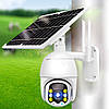 Вулична камера відеоспостереження із сонячною панеллю 3МР, V380 / Вайфай камера спостереження / WiFi камера, фото 7