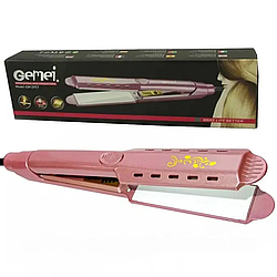 Випрямляч для волосся з регулюванням температури, 140-210°С, від мережі GM 2957 / Щипці для волосся / Праска