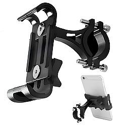 Тримач для телефону на велосипед, BM-08 ALUMINUM / Велотримач / Кріплення-тримач на велосипед