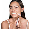 Ролик-масажер для обличчя від батарейок, 2 насадки, Flawless Facial Roller / Ролер для обличчя / Роликовий масажер, фото 4