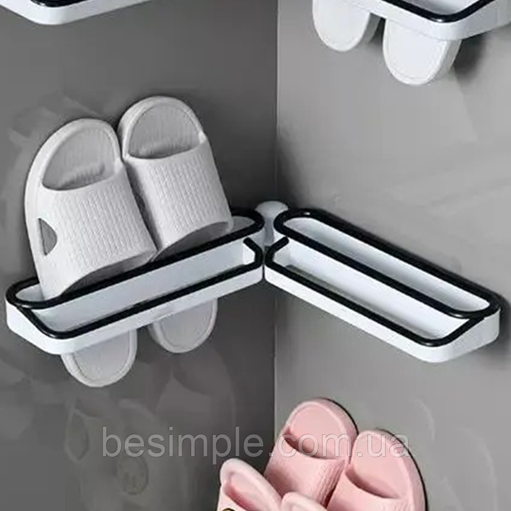 Універсальна полиця для взуття та рушників SHOE HOLDER 1 шт / Тримач для рушників / Рушникотримач, фото 1