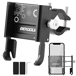 Тримач для телефону на велосипед BG-2953 / Велотримач на раму / Велосипедне кріплення для телефону