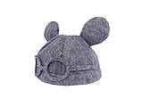 Шапка для лазні "Міккі маус" з повсті, фото 3