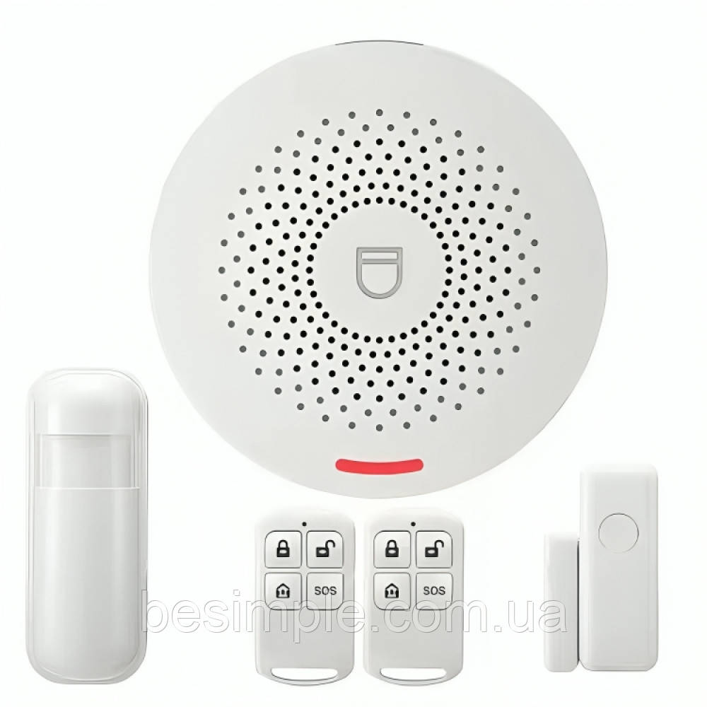 Сигналізація для дому з датчиками руху APP TUYA / Система безпеки для дому / Сигналізація у квартиру, фото 1