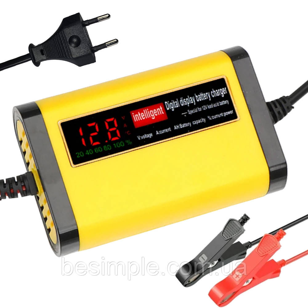 Імпульсний зарядний пристрій для акумуляторів 12V, 2А / Заряджання для акумулятора авто
