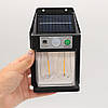 Вуличний світильник на сонячній батареї з датчиком руху YX-777-1W / Настінний ліхтар акумуляторний, фото 8