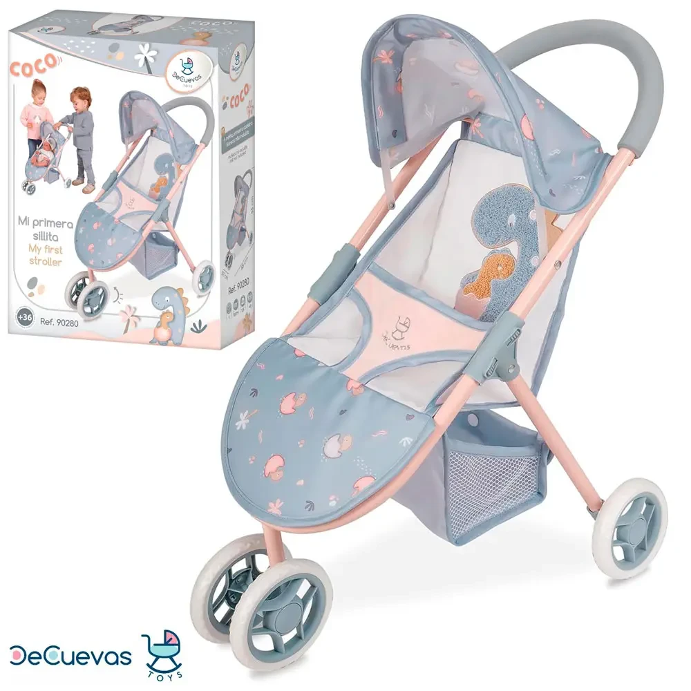 Коляска для ляльок DeCuevas Coco 90280 (розмір 50-35-60см)